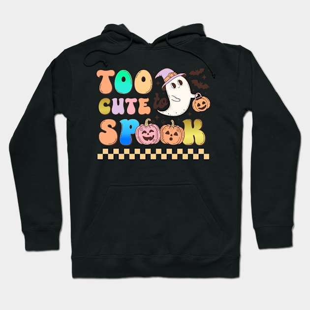 Too cute to spook Hoodie by InkBlissful